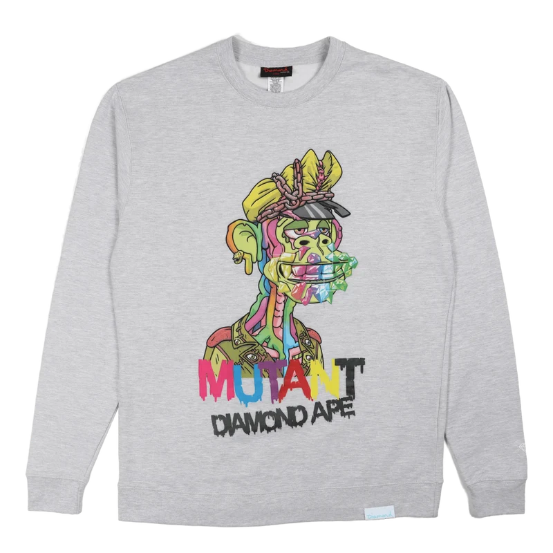 Mutant Diamond Biker Ape Crewn Hgry
