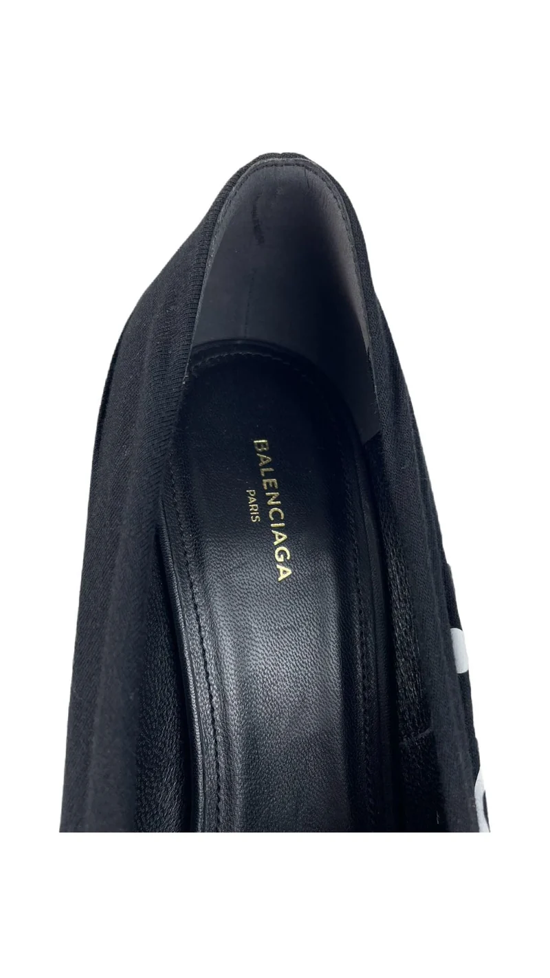 Balenciaga Schwarze Lederabsätze 37
