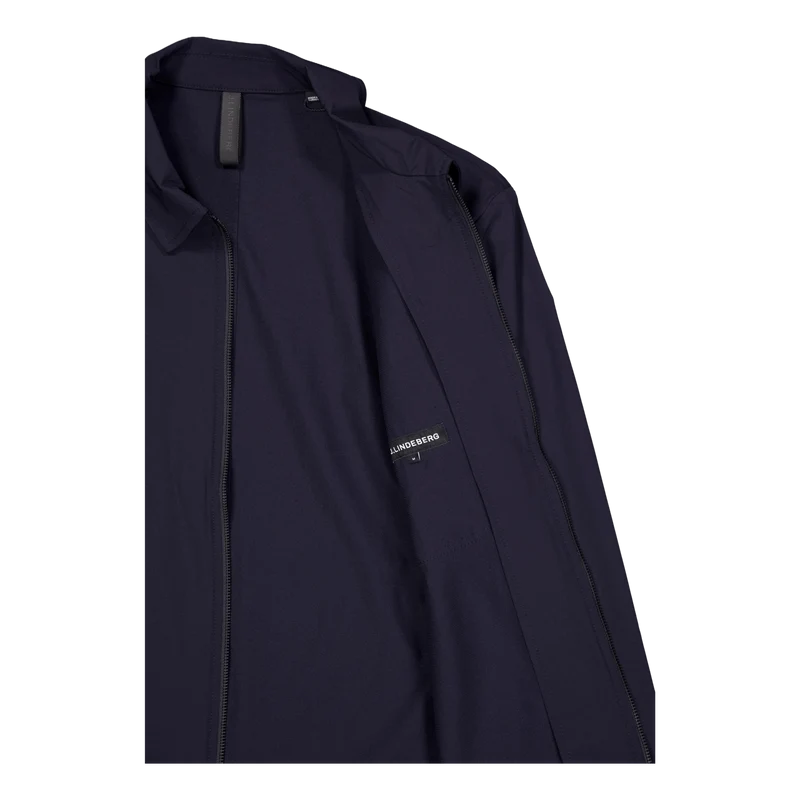 Jake Zipped Overshirt Jl Navy