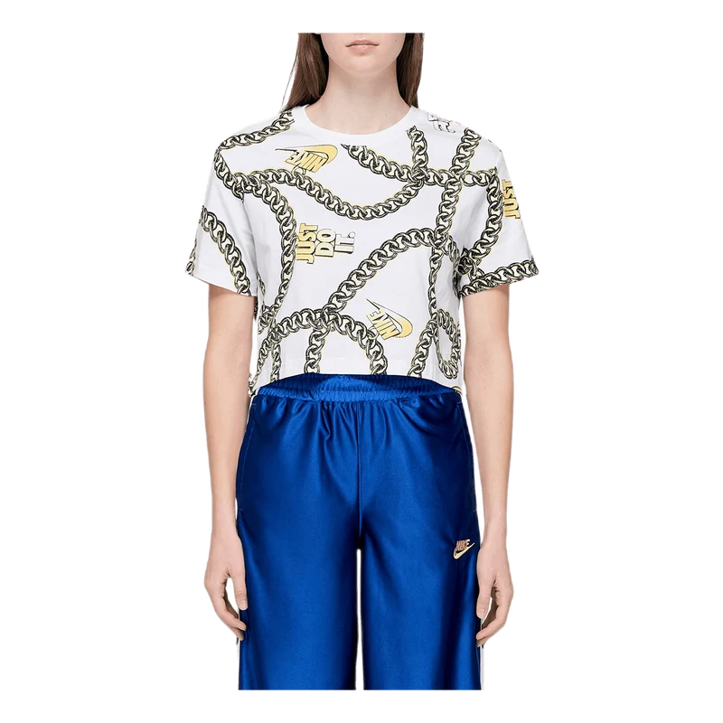 W Cropped T-shirt White