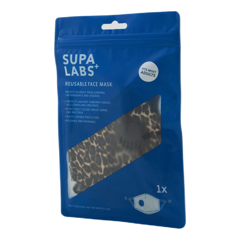 Li Adult Hero Mask Leopard Leopard