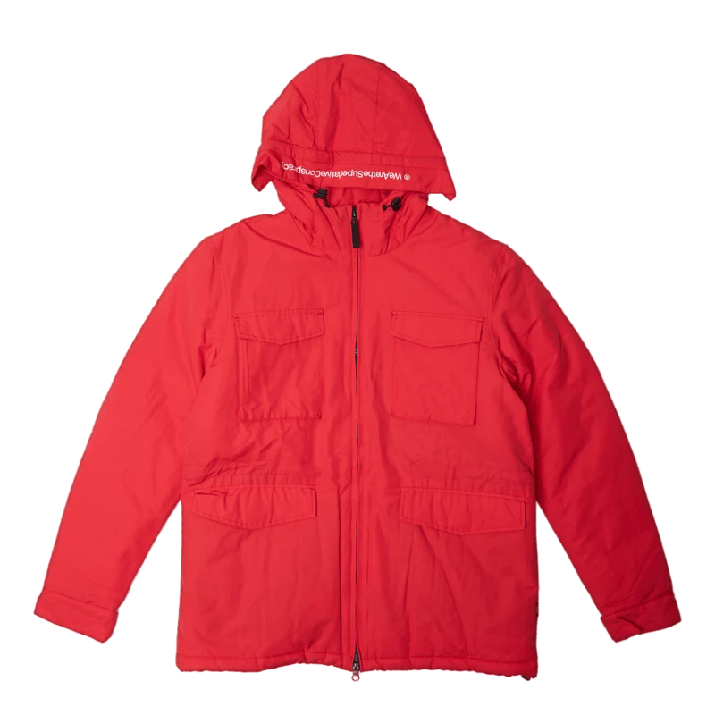 The Field Jacket Red
