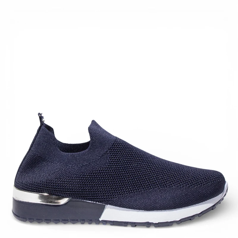 EuropeonUnion Women DarkBlue Cloth Shoes #4809