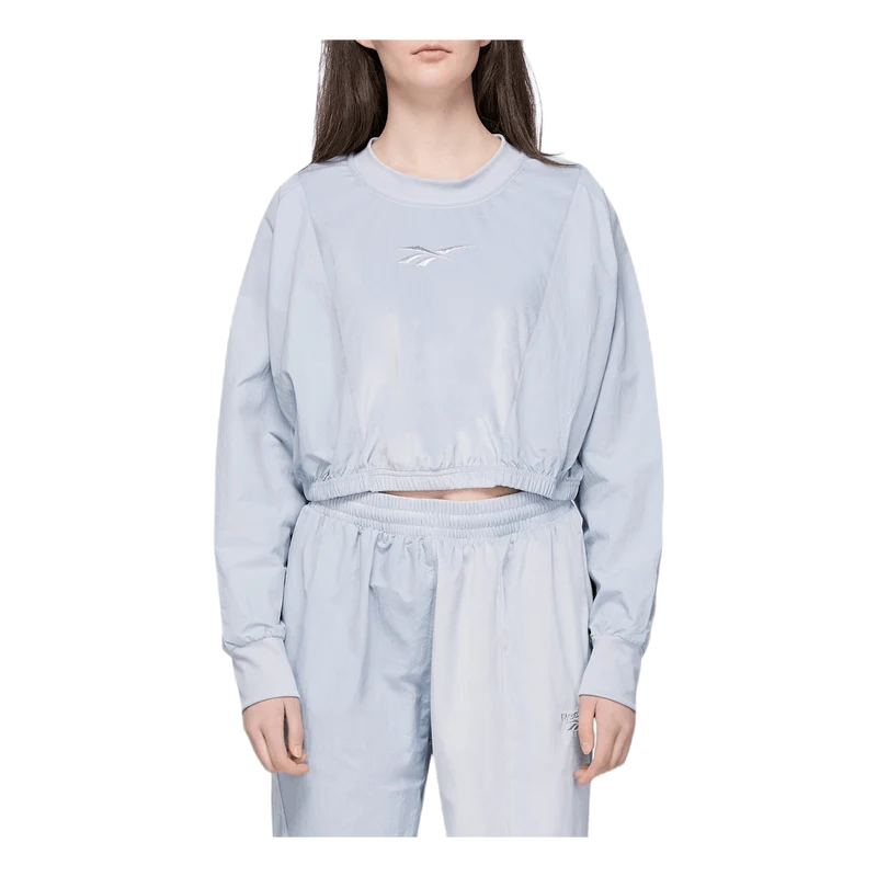 R Cl Velour Crew Gray