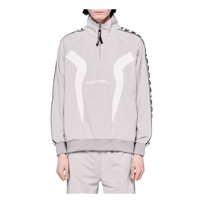 Half Zip Banda Jacket Gray