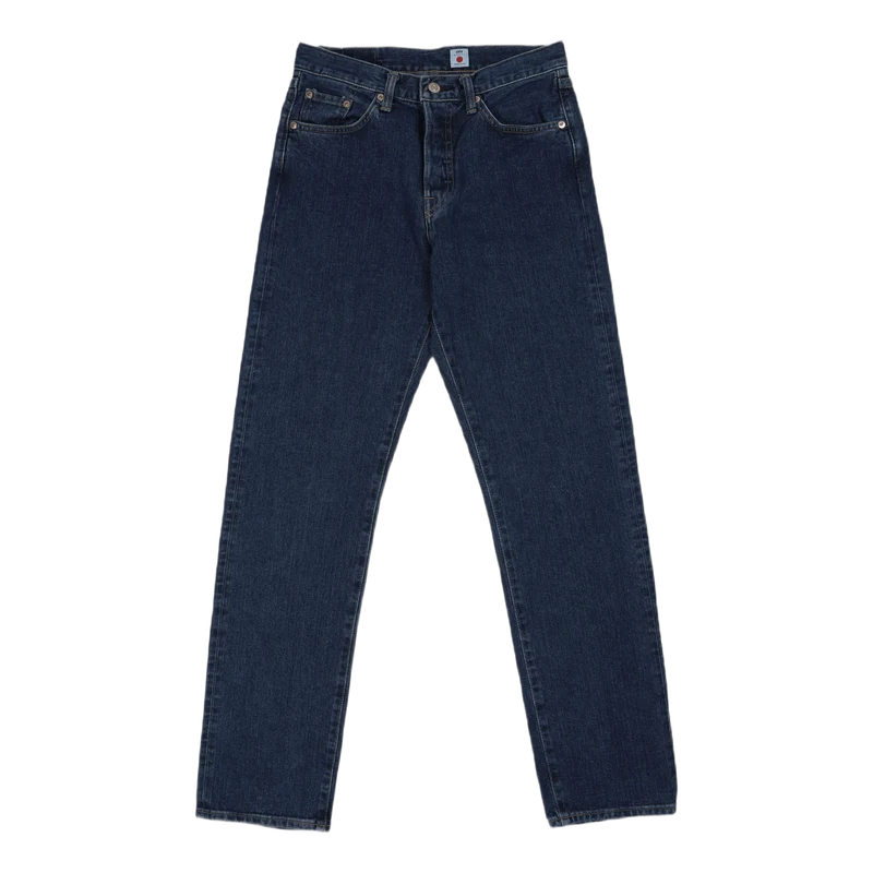 Loose Straight Yoshiko Left Hand Denim, 12.6oz, Blue Akira wash
