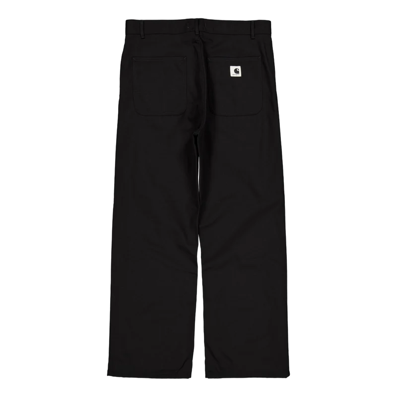 W' Simple Pant Black