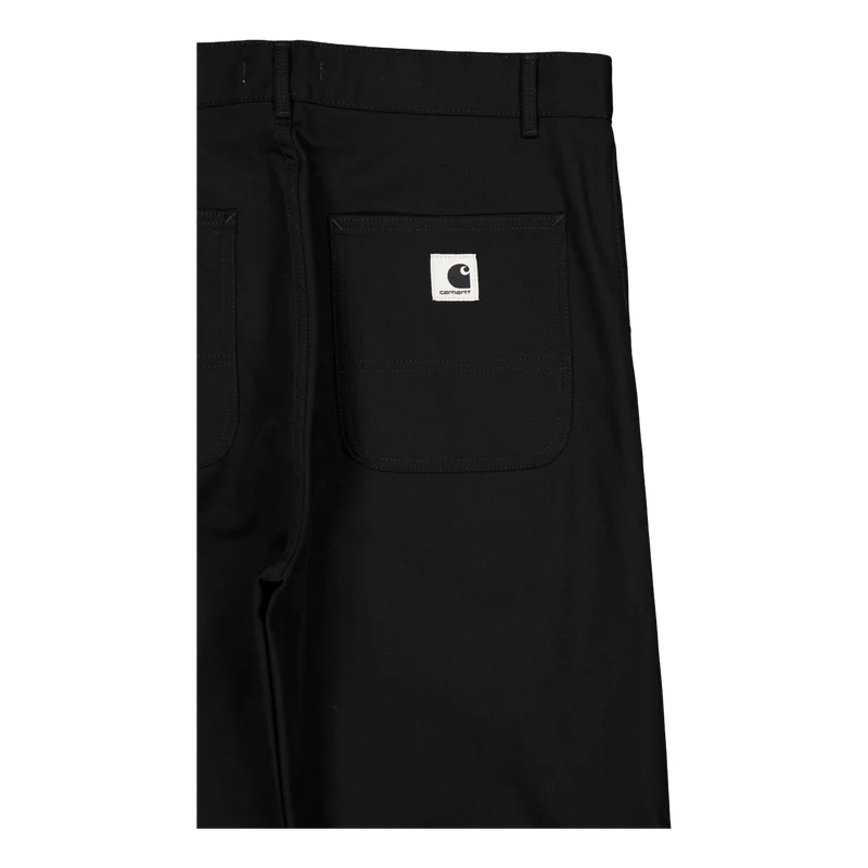 W' Simple Pant Black