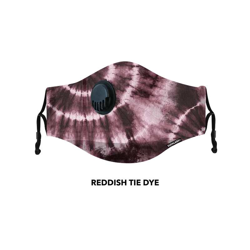 Li Adult Hero Mask Reddish Tie Reddish Tie Dye