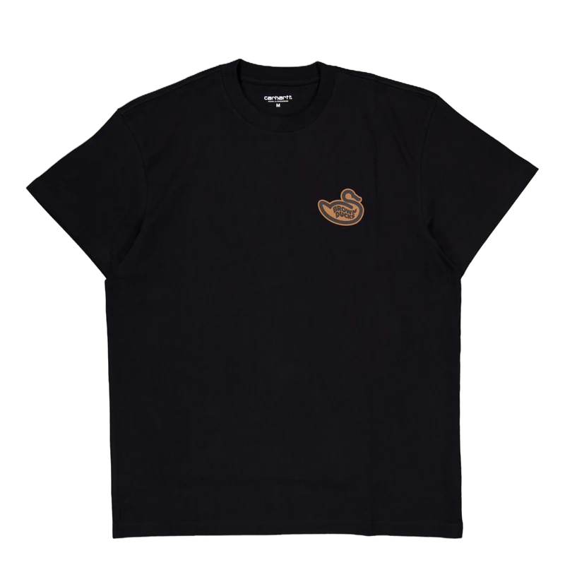 S/s Brown Ducks T-shirt Black