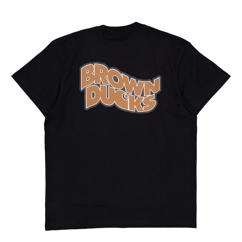 S/s Brown Ducks T-shirt Black