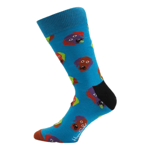 Dog Sock Blue