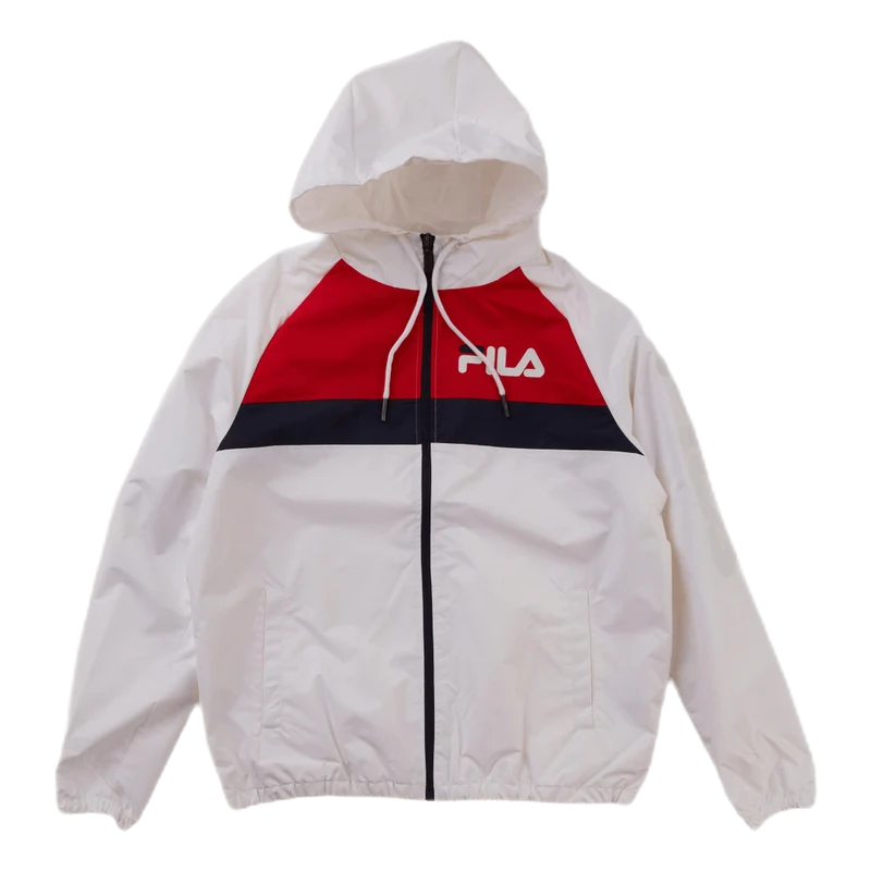 Aline Hooded Windbreakers Black