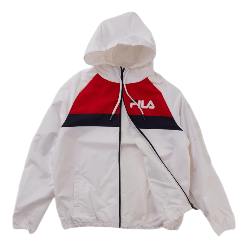 Aline Hooded Windbreakers Black