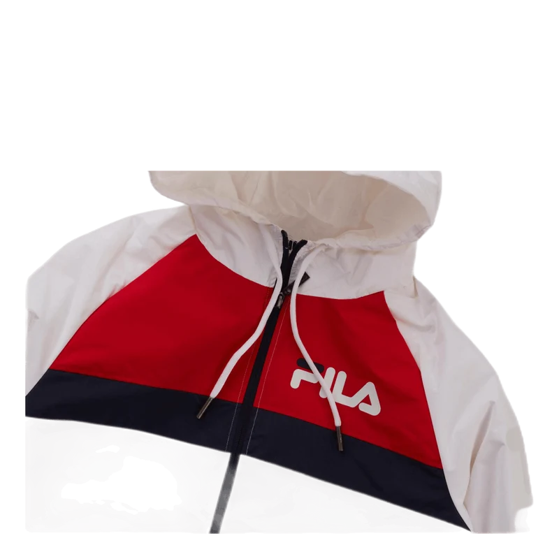 Aline Hooded Windbreakers Black