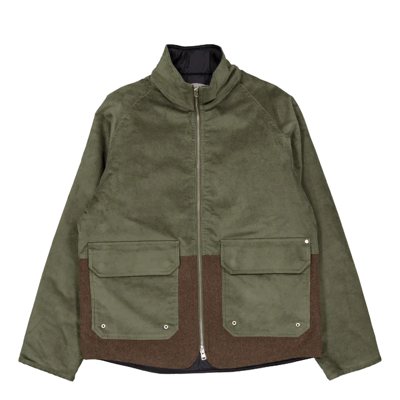 Hakon Solotex Corduroy Reversi 8098 Ivy Green