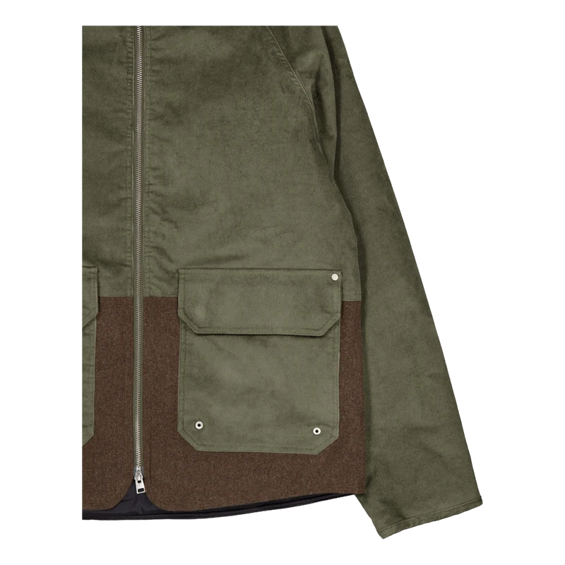 Hakon Solotex Corduroy Reversi 8098 Ivy Green