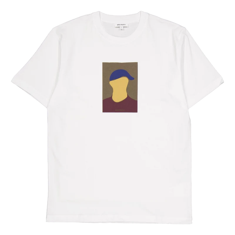Johannes Organic Cap Print T-s 0001 White