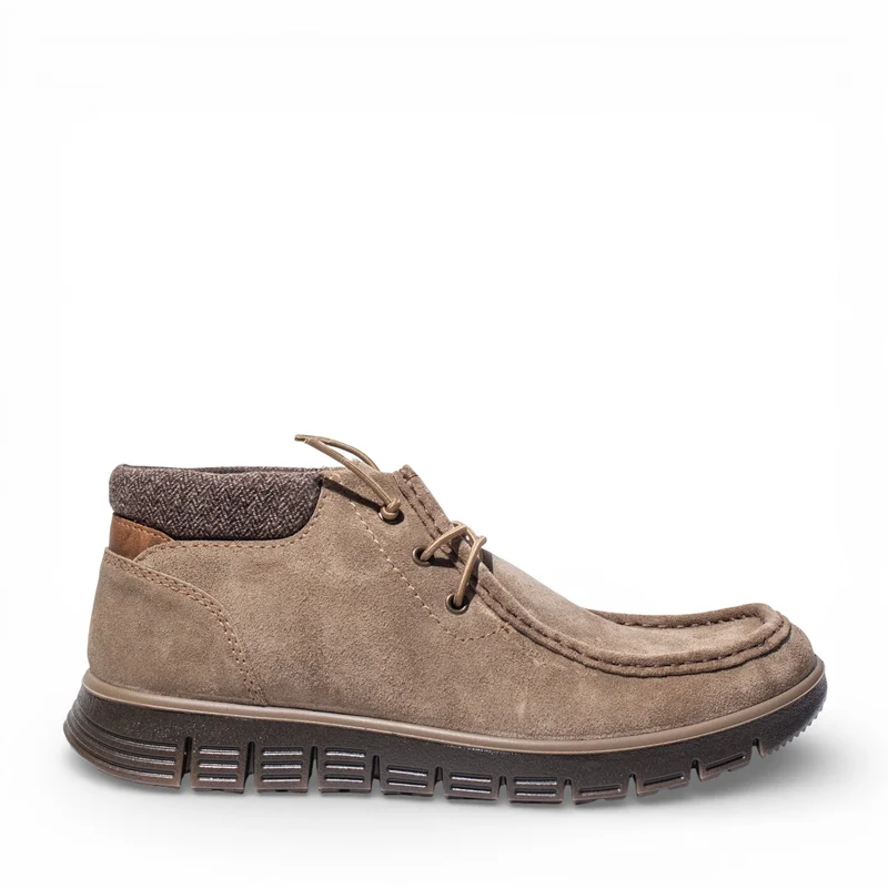 Italian Men Cafe Chamois HalfBoot #5110