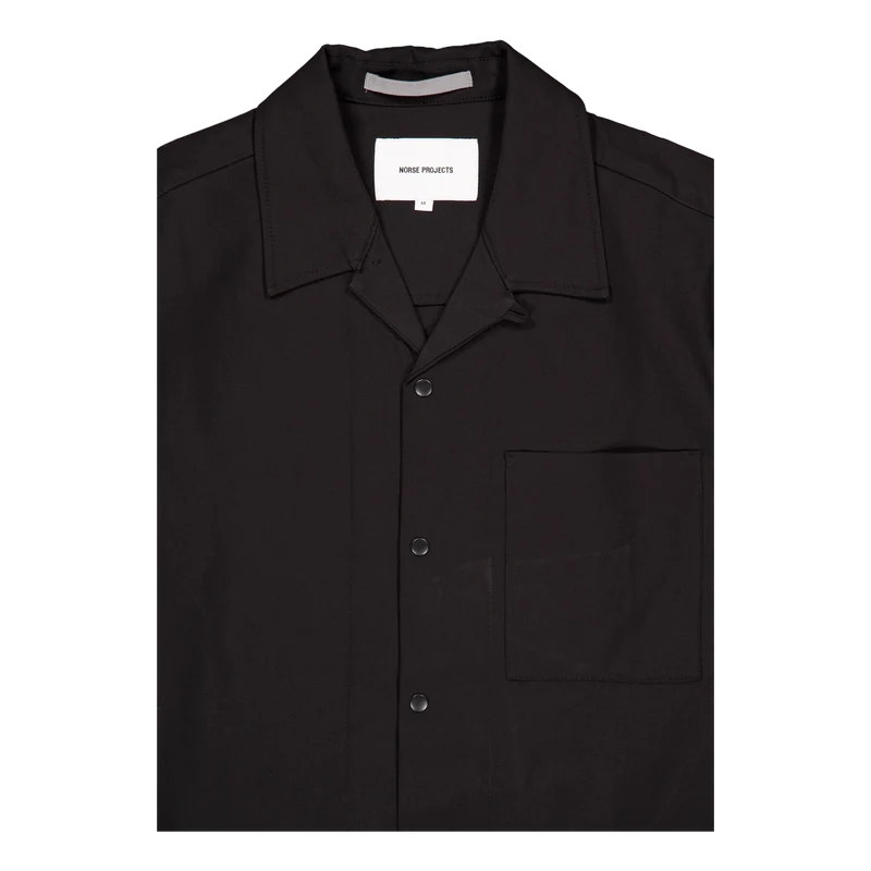 Carsten Solotex Twill Shirt Ls 9999 Black