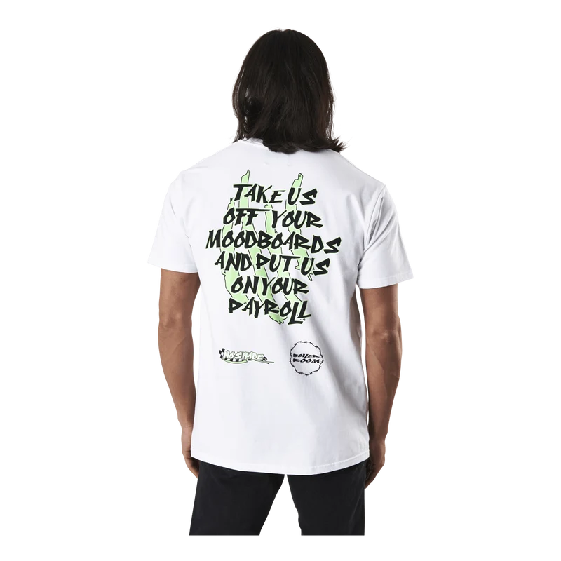 No Shade Collab Tee White