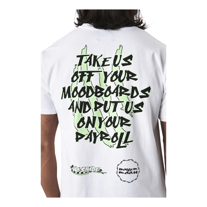No Shade Collab Tee White