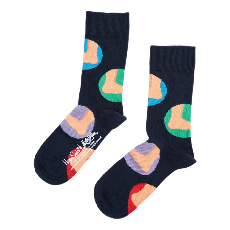Cupids Foot Sock Dark Blue