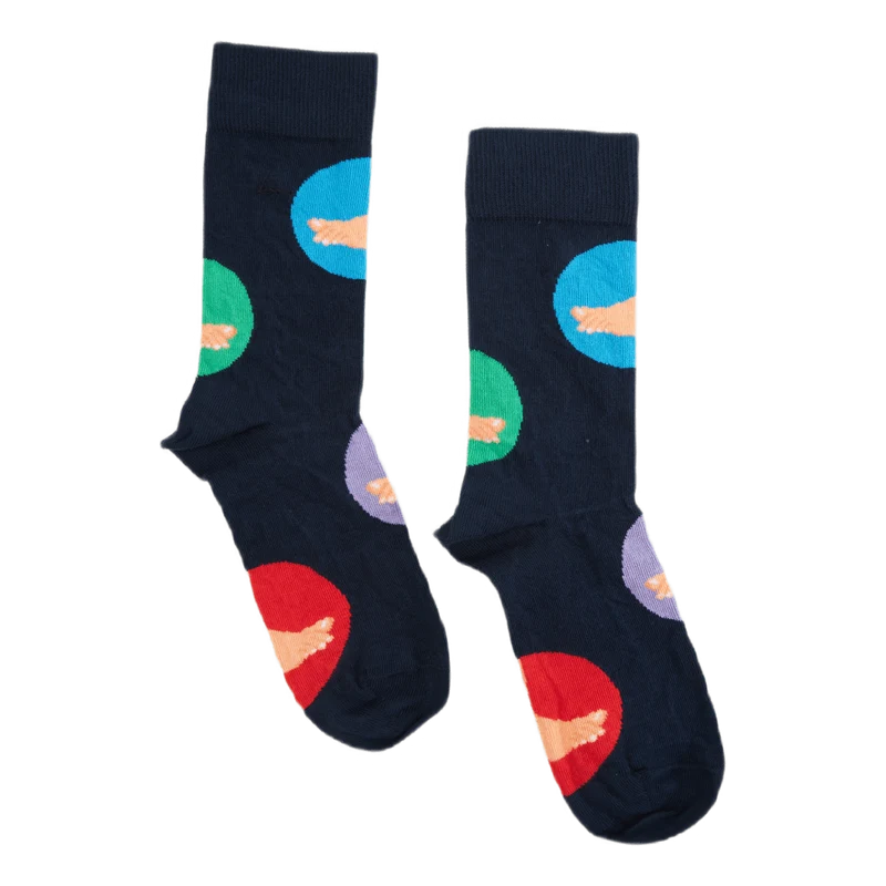 Cupids Foot Sock Dark Blue