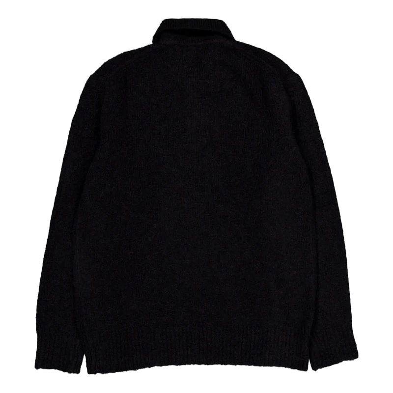 Rasmus Relaxed Brushed Polo 9999 Black