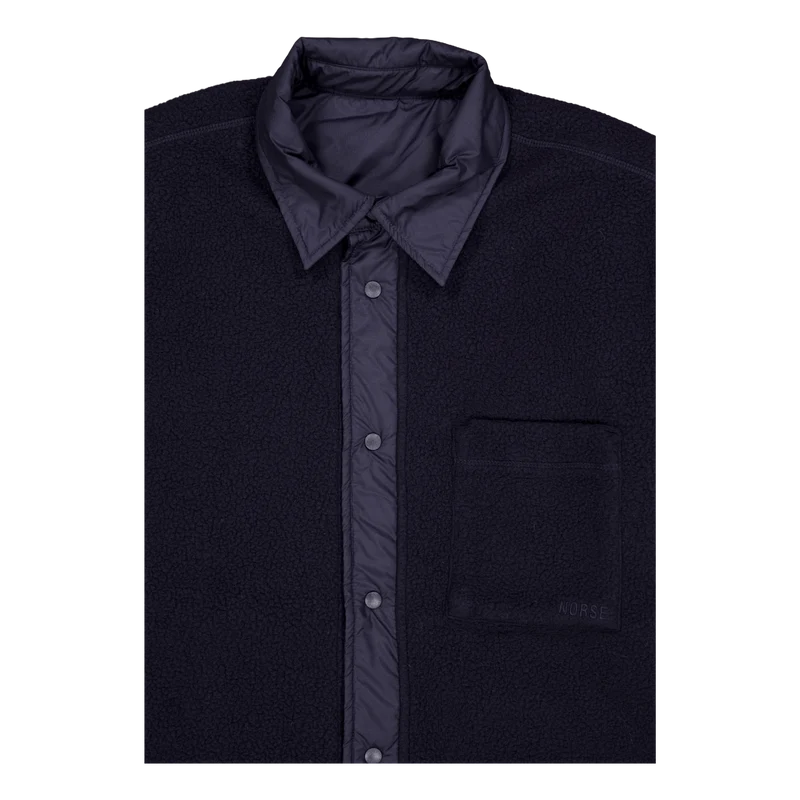 Ulrik Reversible Fleece Oversh 7004 Dark Navy