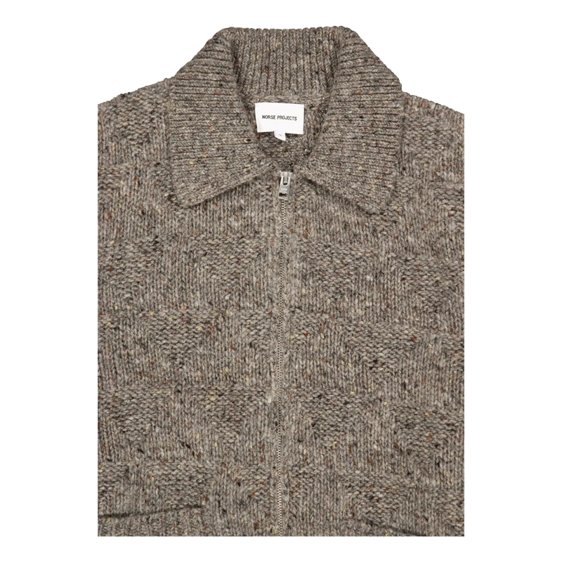 Erik Donegal Diamond Jacket 1500 Grey Melange