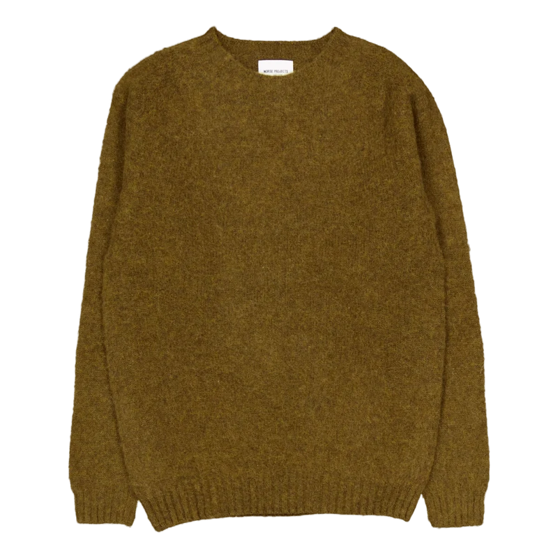 Birnir Brushed Lambswool 8068 Dark Olive