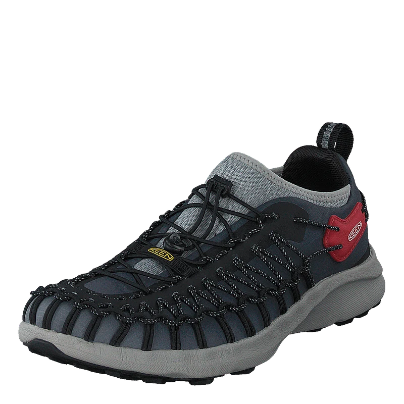 Ke Uneek Snk Sneaker Black-red Carpet