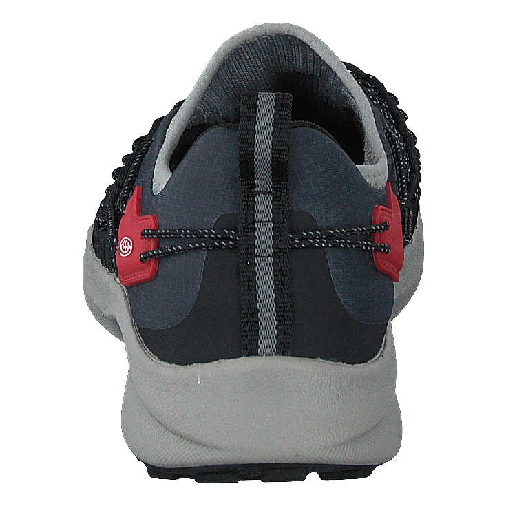 Ke Uneek Snk Sneaker Black-red Carpet