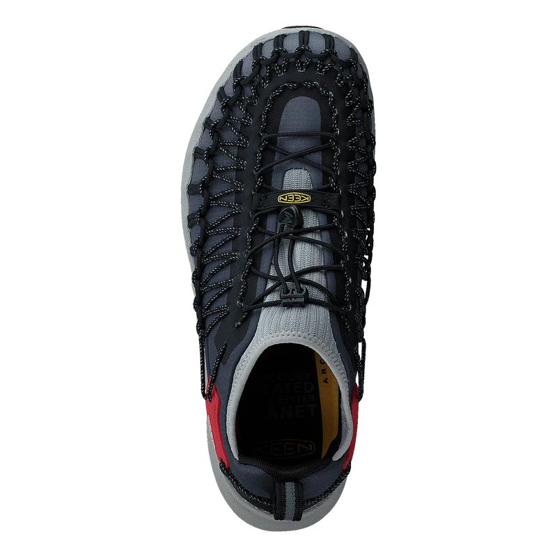 Ke Uneek Snk Sneaker Black-red Carpet
