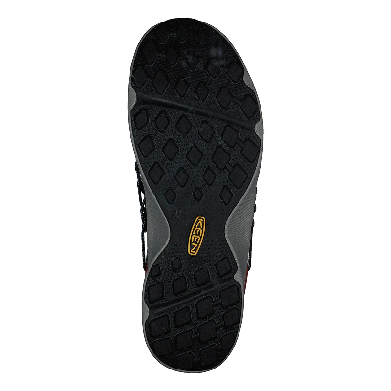 Ke Uneek Snk Sneaker Black-red Carpet