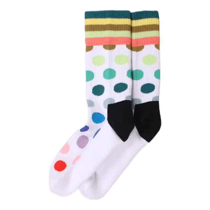 Big Dot Crew Sock White