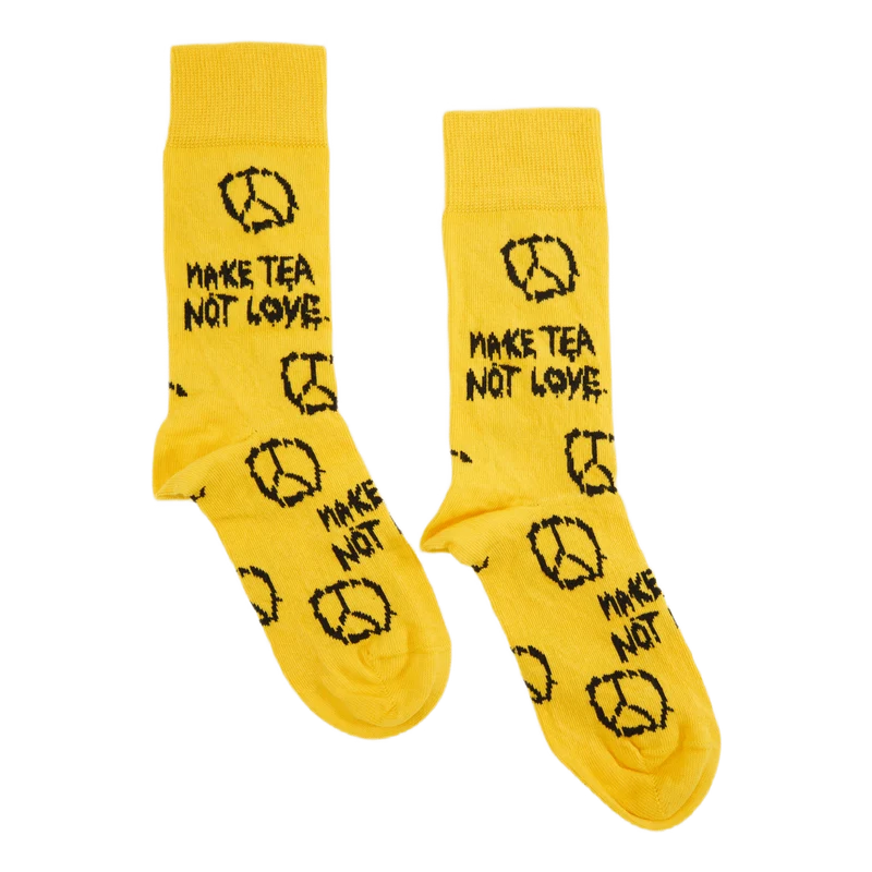 Hells Grannies Sock Medium Yellow