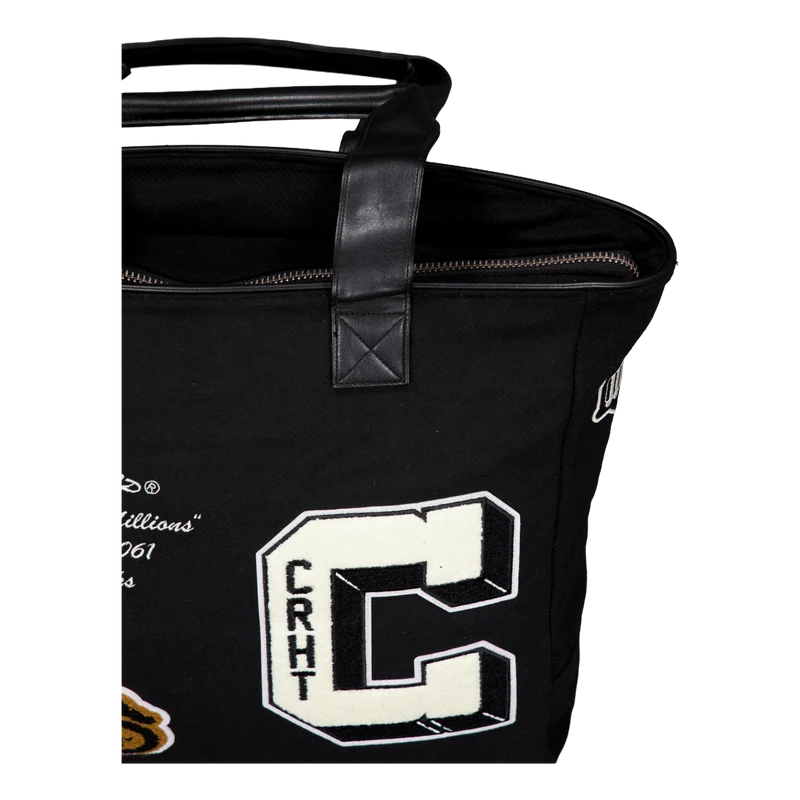 Brown Ducks Tote Black / Black