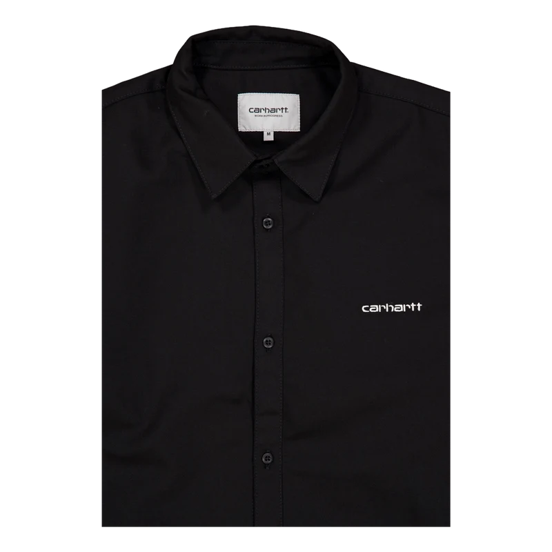 L/s Module Script Shirt Black / White