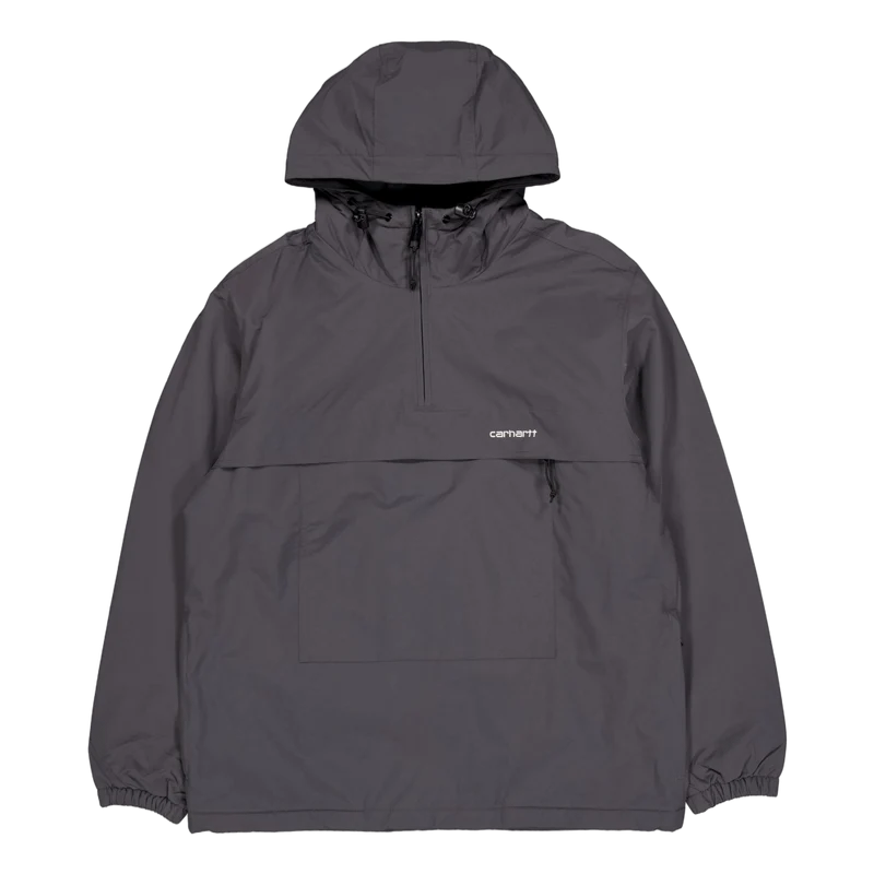 Windbreaker Pullover Graphite / White