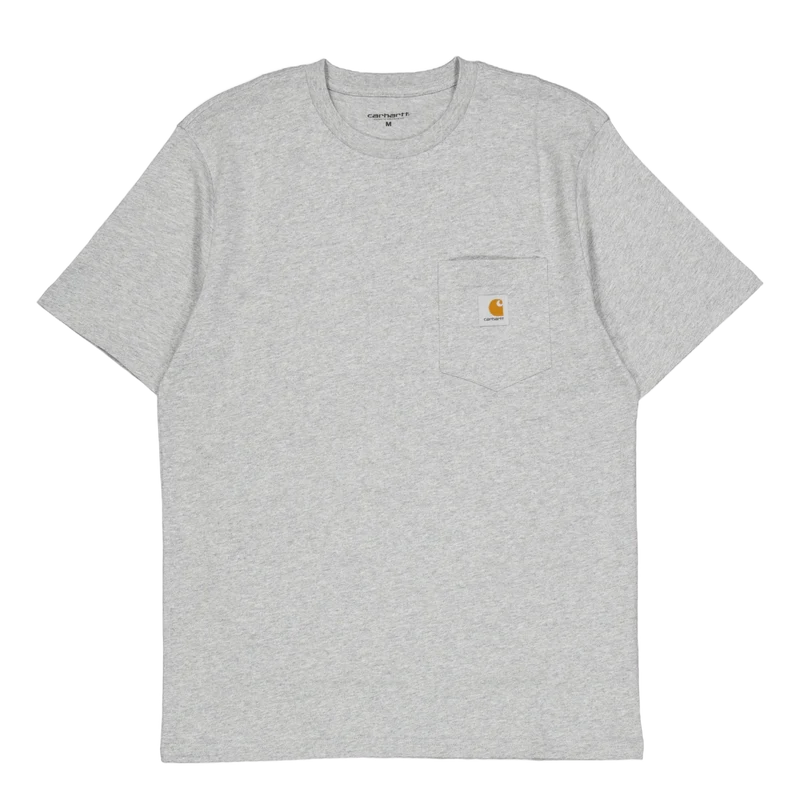 S/s Pocket T-shirt Grey Heather