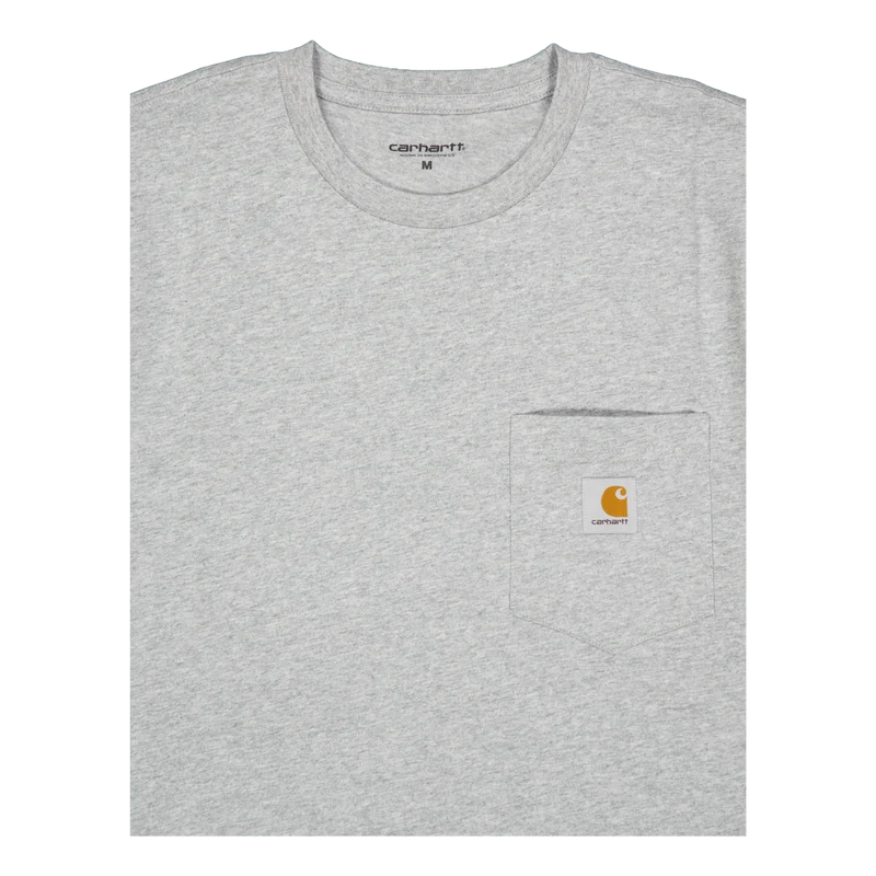 S/s Pocket T-shirt Grey Heather