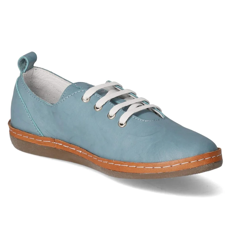 Halbschuhe Blau