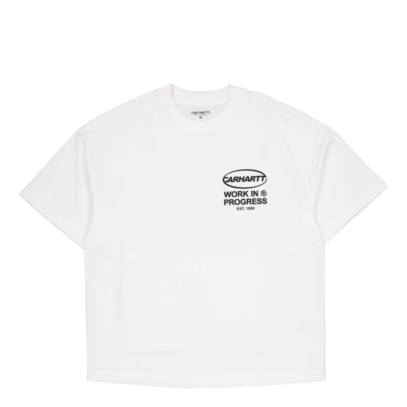 S/s Body Of Work T-shirt White / Black