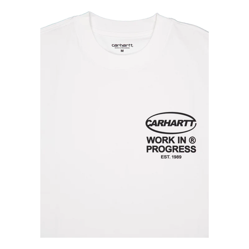 S/s Body Of Work T-shirt White / Black