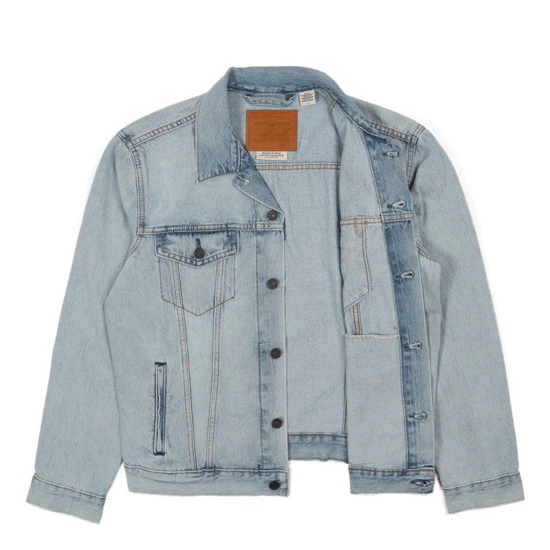 The Trucker Jacket Y3933 New L New Light Trucker