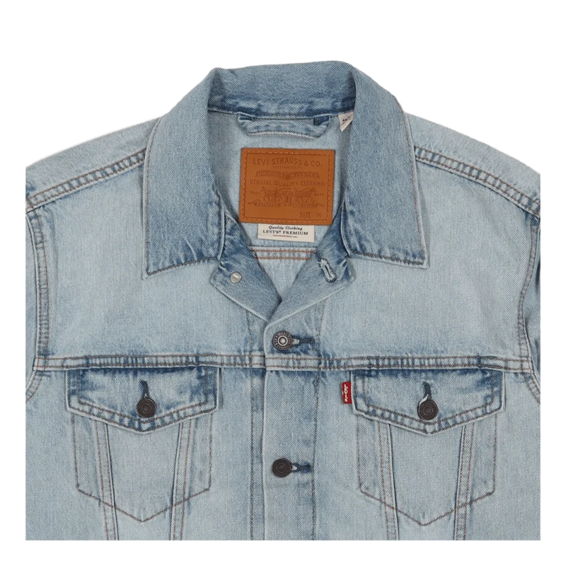 The Trucker Jacket Y3933 New L New Light Trucker