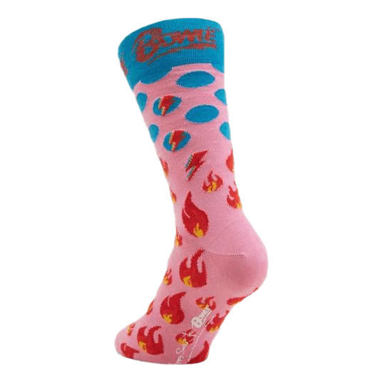 Aladdin Sane Sock Pink