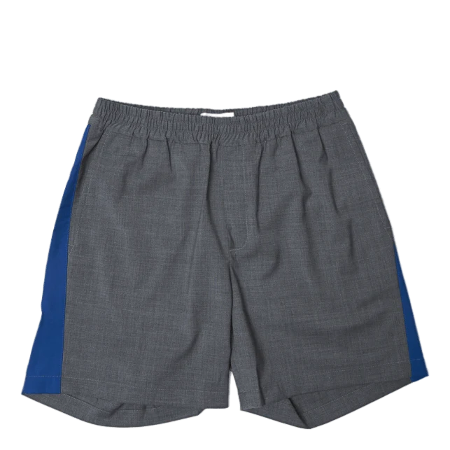 Front Ribbon Shorts Gray